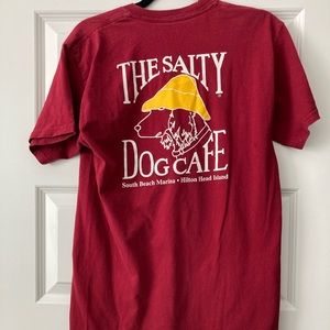 Maroon Salty Dog Cafe tshirt